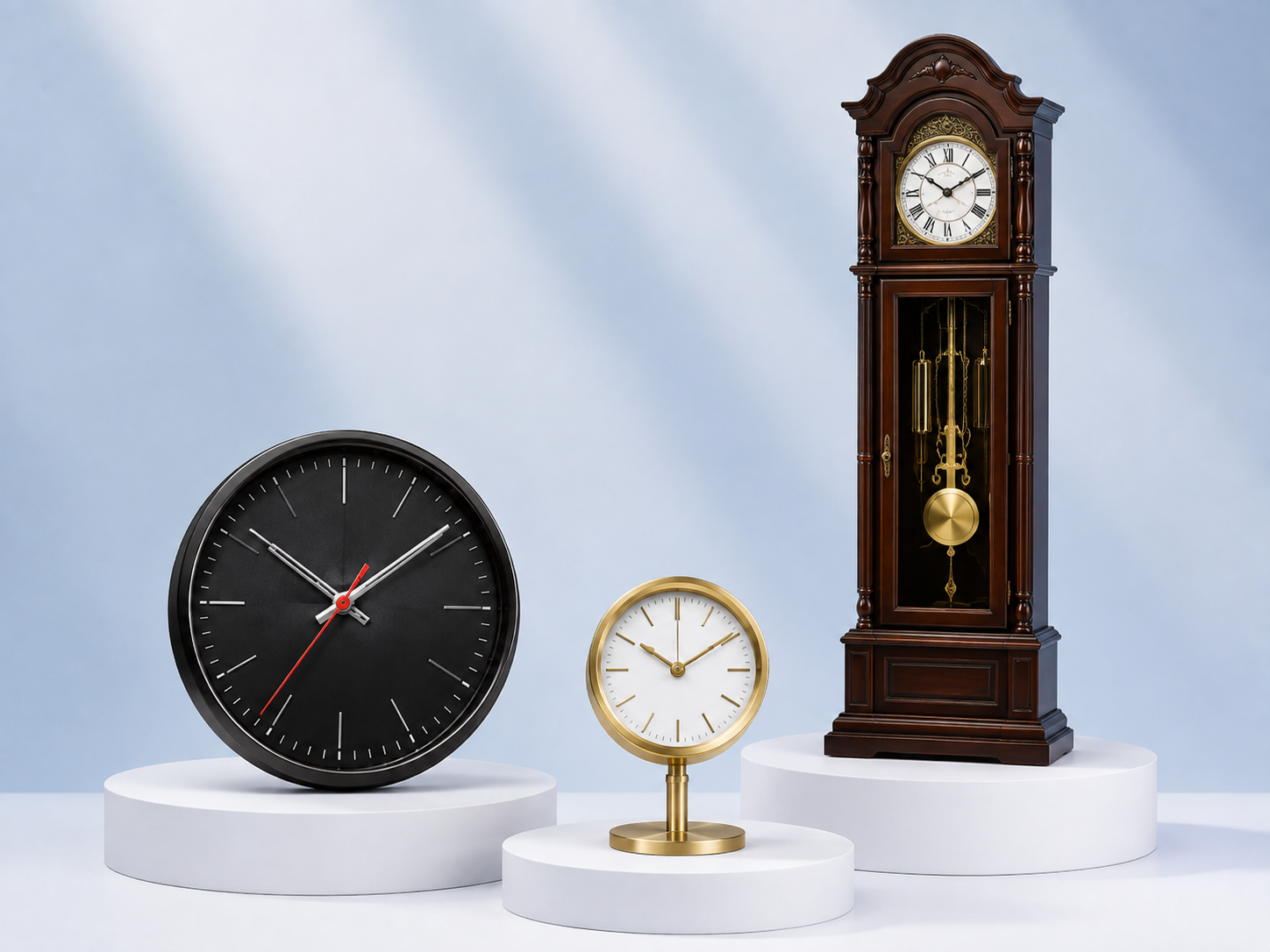 Classic clock collection representing decades of craftsmanship